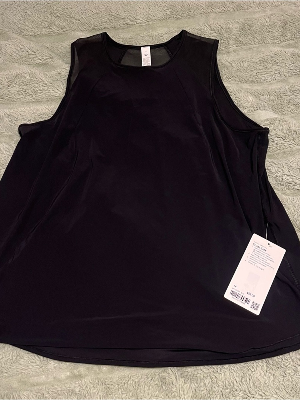 Sculpt tank lululemon